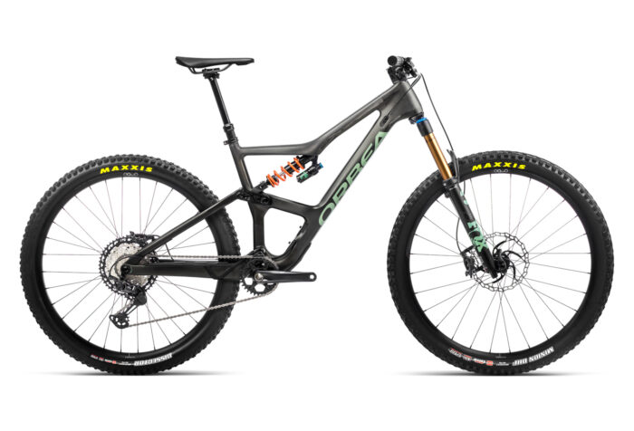 VTT Tout-Suspendu Orbea Occam M10 LT Shimano XT 12V 29'' Gris Carbon View Vert Infinity 2023