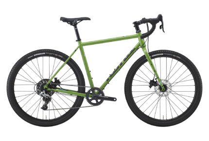 Gravel Bike Kona Rove DL Acier Sram Rival 1 11V 650mm Gloss Kiwi Vert 2023