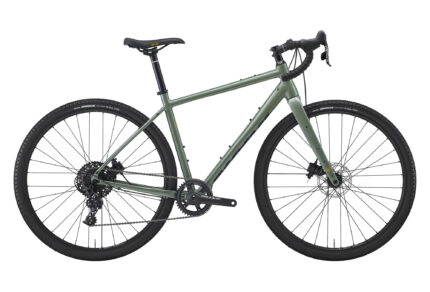 Gravel Bike Kona Libre Aluminium Sram Apex 11V Gloss Metallic Vert 2023