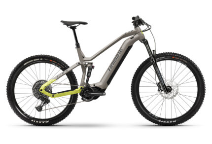 VTT Électrique Tout-Suspendu Haibike AllMtn 2 Sram SX Eagle 12V 720 Wh 29'' / 27.5'' Gris / Jaune 2023