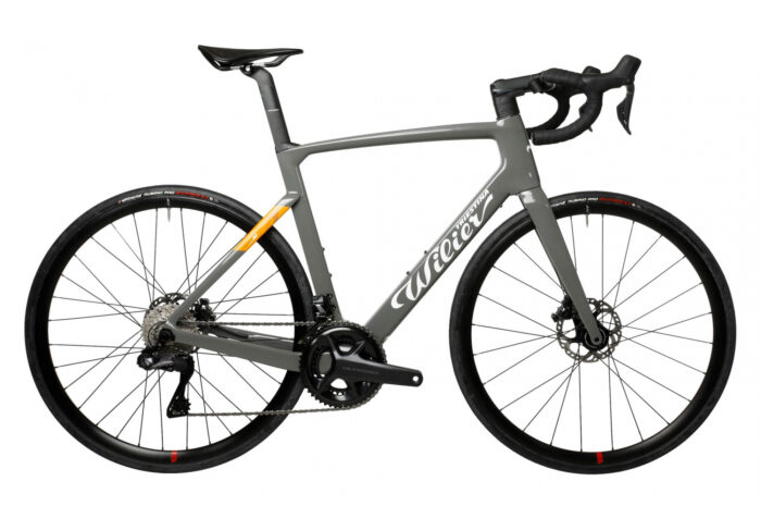 Vélo de Route Électrique Wilier Triestina Cento10 Hybrid Shimano Ultegra Di2 12V 250 Wh 700 mm Gris 2022