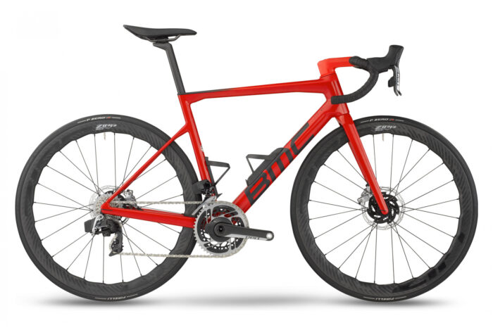 Vélo de Route BMC Teammachine SLR01 One Sram Red AXS 12V 700 mm Rouge 2023