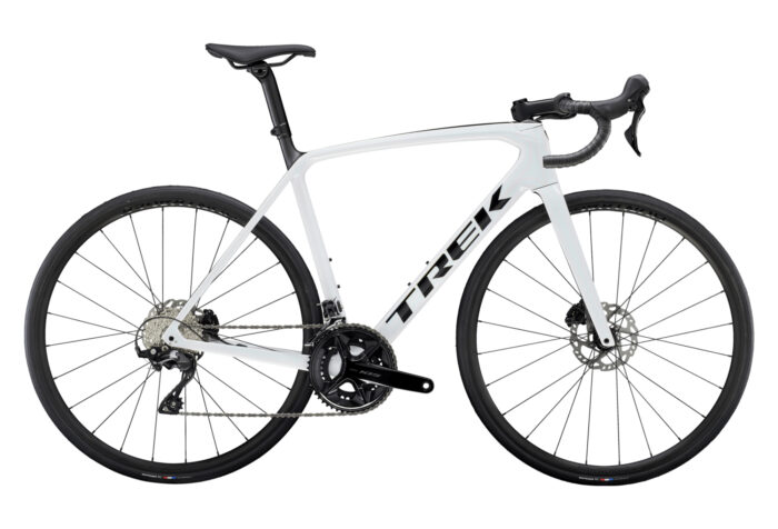 Vélo de Route Trek Emonda SL 5 Shimano 105 12V 700mm Blanc Prismatic