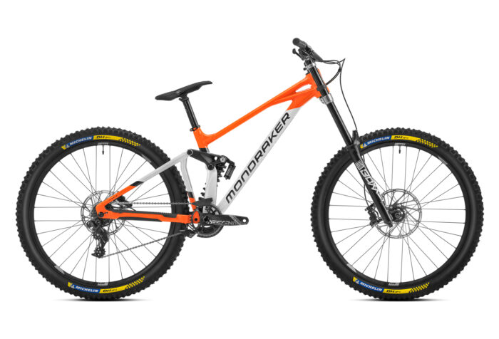 VTT Tout-Suspendu Mondraker Summum Sram GX DH 7V 29'' Blanc/Orange 2023