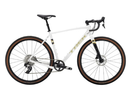 Gravel Bike Trek Checkpoint ALR 5 Sram Apex eTap AXS 12V 700 mm Blanc