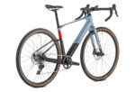 Gravel Bike Electrique Mondraker Dusty RR Sram Rival AXS 12v 350 Wh 700 mm Bleu Noir 2023.