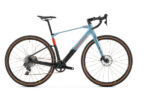 Gravel Bike Electrique Mondraker Dusty RR Sram Rival AXS 12v 350 Wh 700 mm Bleu Noir 2023.