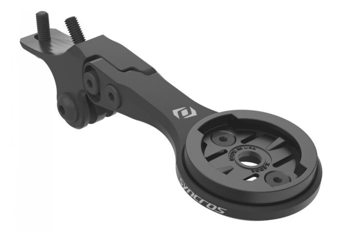 Support GPS Déporté Syncros iC iM (Version Longue) pour Combo Cintre/Potence Fraser iC et Creston iC Noir