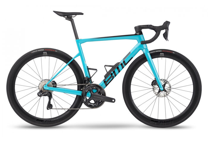 Vélo de Route BMC Teammachine SLR01 Three Shimano Ultegra Di2 12V 700 mm Bleu Turquoise 2023