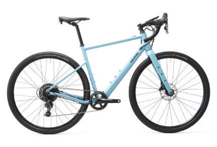 Gravel Bike Electrique Van Rysel E-Grvl AF HD Mahle X35 Sram Apex 11V 700mm Bleu 2024